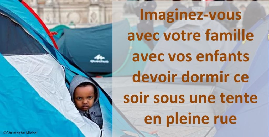 Accueil des familles avec Utopia56