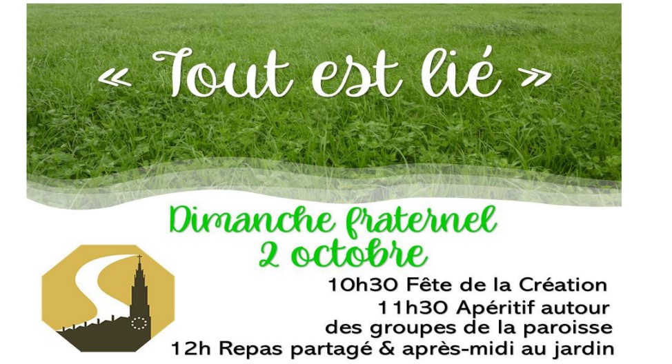 Dimanche 2 octobre: fête de la création, forum des groupes et après-midi au jardin