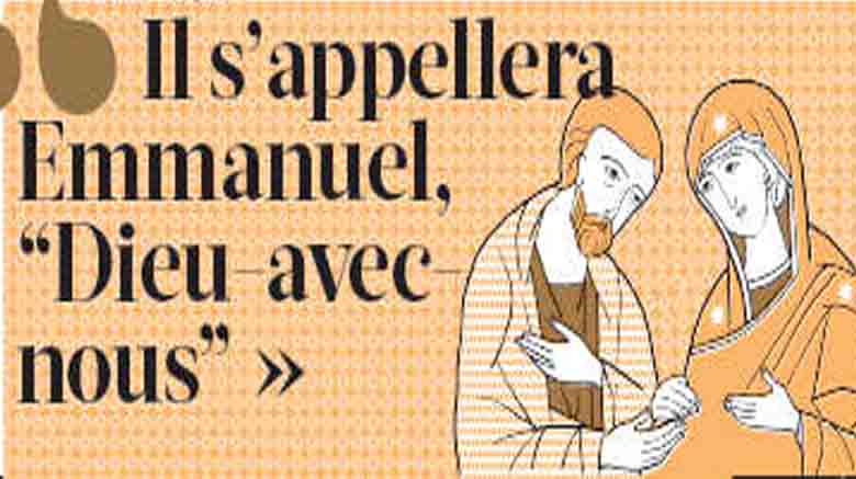4ème dimanche de l&rsquo;Avent – A : «Dieu avec nous, soutiendra toujours notre espérance.»